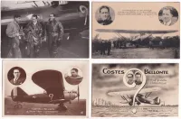 LOT DE 9 CARTES POSTALES LE POINT D'INTERROGATION ET DE COSTES ET BELLONTE