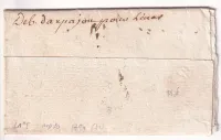 DEBOURSE MANUSCRIT ARPAJON SEINE ET OISE LENAIN N°5 1790 INDICE 20 BEAU TEXTE IMPRIME PARIS POUR LINOIS LINAS CORBEIL