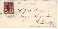 N° 229 ORPHELINS SEUL PETITE BANDE COMPLETE RENNES 31.5.1928 AU TARIF