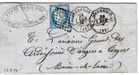 CERES 25C DEFAUT LETTRE CONVOYEUR STATION ARGENTON INDRE SURCHARGE LA SOUTERRAINE ERREUR