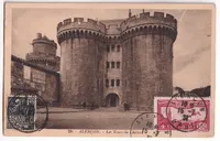 PAN°5 270 CARTE POSTALE PAR AVION PARIS 1931 POUR BRUXELLES BELGIQUE