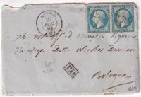 N°22 PAIRE GC 2387 MONACO POUR BOLOGNE BOLOGNA ITALIE ITALIA SIGNE CALVES