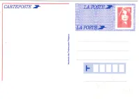 ENTIER BRIAT ROUGE VARIETE POINT BLANC CARTE POSTALE NEUF SUPERBE