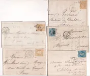 LOT ETOILE 29 PARIS DE 5 LETTRES DONT RUE MONGE