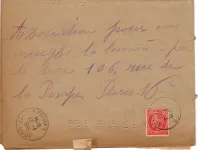 MAZELIN 1FR SEUL CECOGRAMME EYSINES 17.5.1950 GIRONDE AU TARIF RARE