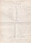 GUERRE 1870 EXCEPTIONNEL CONTAT D'UN PASSEUR PENDANT LE SIEGE DE PARIS FAIT A AMIENS PRFET DE LA SOMME 13 OCT 1870 + UNE LETTRE PAR CE PASSEUR