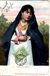 TURQUIE 10 P CORR D'ARMEES 23 OCT 11 BEYROUTH AU RECTO CARTE FEMME JUIVE SYRIENNE
