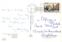 ANDORRE 45C SEUL CARTE MEC ANDORRE LA VIEILLE 26.8.1970 POUR ANGLETERRE RARE