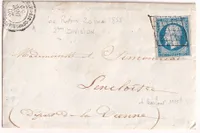N°14 GRILLE DU CORPS EXPEDITIONNAIRE ITALIE 2EME DIVISION TEXTE DE ROME 1855