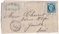 N°60 GC 2145F LYON EXPOSITION UNIVERSELLE POUR GRENOBLE ISERE INDICE 23