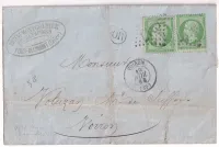 N°20 X2 GC 4217 VOIRON ISERE OR TOUR CLERMONT  POUR VOIRON