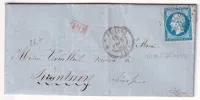 N°14 PC 2069 MONTBELIARD DOUBS TARIF FRONTALIER POUR PORENTRUY SUISSE SIGNE