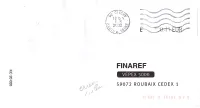 ETIQUETTE  LISA ERREUR DE COULEUR LETTRE MEC 92 CLICHY 6.5.2002