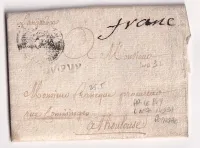 PP ORNE DU PUY EN VELAY LENAIN N°7 FRAPPE LEGERE INDICE 31 TEXTE DE POINSAC POUR TOULOUSE