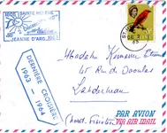 JEANNE D'ARC SAINTE HELENE 1963 LETTRE DERNIERE CROISIERE 1963 1964