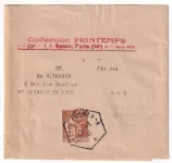 N°364 PAIX SUR BANDE DE JOURNAL 3EME ECHELON CHATELAUDREN COES DU NORD 1941 POUR ST GERMAIN EN LAYE SEINE ET OISE