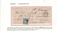 PRISON PONTON LA VILLE DE LYON EN RADE DE BREST N°37 PARIS 7 JUILLET 1871 COMMUNE DE PARIS