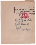 N°813 GANDON SEUL SUR BANDE DE JOURNAL AMIENS SOMME 1.04.1949 POUR GAND BELGIQUE