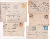 LOT ETOILE 39 PARIS DE 5 LETTRES