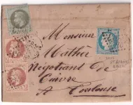 N°37 25 26 PAIRE GC 3653 ST GIRONS ARIEGE POUR TOULOUSE