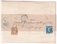 N°13 14 PC639 CASTELSARRAZIN TARN ET GARONNE LETTRE CHARGE LOCALE POUR CASTELSARRAZIN