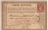 CERES 10C CARTE PRECURSEUR BOITE E POUR  BRUSSAC PRIVAS ARDECHE