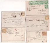 LOT ETOILE 32 PARIS DE 5 LETTRES DONT QUAI DES ORFEVRES