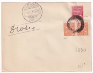 TOUR DU MONDE COSTES ET LEBRIX ETAPE RIO DE JANEIRO BRESIL SANTIAGO DU CHILI 13 DEC 1927 AVEC SIGNTURE DE COSTES