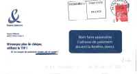 JUMELET ROUGE LETTRE A FENETRE MECANIQUE PORT PAYE FRANCE 64 ST JEAN DE LUZ PPAL 18.5.2002