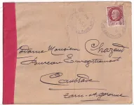 CENSURE FFI DE CONFECTION LOCALE DE CAUSSADE TARN ET GARONNE DEPART BOULOGNE SUR GESSE 8/9/1944