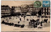 BLANC 5C PREO MIXTE SEMEUSE 25 AU RECTO CARTE MEC ANGERS MAINE ET LOIRE 1926