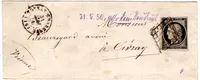 N°3 GRILLE TYPE 15 TONNAY CHARENTE INFERIEURE 31 MAI 1850