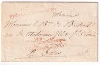 FRANCHISE LE PREMIER GENTILHOMME DE LA CHAMBRE DU ROI POSTES PRES LE GOUVERNEMENT 1814