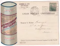 N°163 SEUL SUR CARTE PUBLICITAIRE ILLUSTREE PARIS 1925 POUR CASASBLANCA MAROC