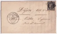N°3 GRILLE CAD TYPE 13 PONTAILLIER COTE D'OR POUR DIJON 16 DECEMBRE 1849