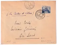 TOKYO PARIS 14/4/1928 ETAPE TOUR DU MONDE RARE MENTION MANUSCRITE COSTE ET LEBRIX