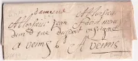 MARQUE D'AMIENS SOMME 1699 LENAIN N°1 INDICE 21 POUR REIMS MARNE