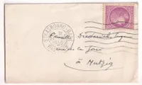 N°679 SEUL SUR MIGNONNETTE STRASBOURG 31 DECEMBRE 1946 DERNIER JOUR DE TARIF POUR MUTZIG BAS RHIN