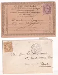LOT ETOILE 38 PARIS DE 2 LETTRES