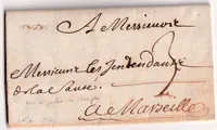 MARQUE TOULON ROUGEATRE VAR 1716 LENAIN N°2 POUR MARSEILLE