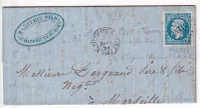N°14h POSTFS TTB / SUP PC 3115 ST HIPPOLYTE DU FORT GARD POUR MARSEILLE